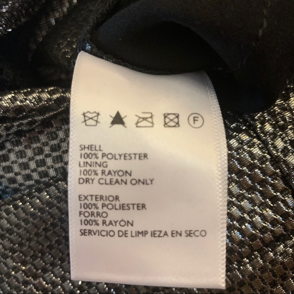 Harlyn Anthropologie Silver Cropped Cuffed Pants - Picture 11 of 15